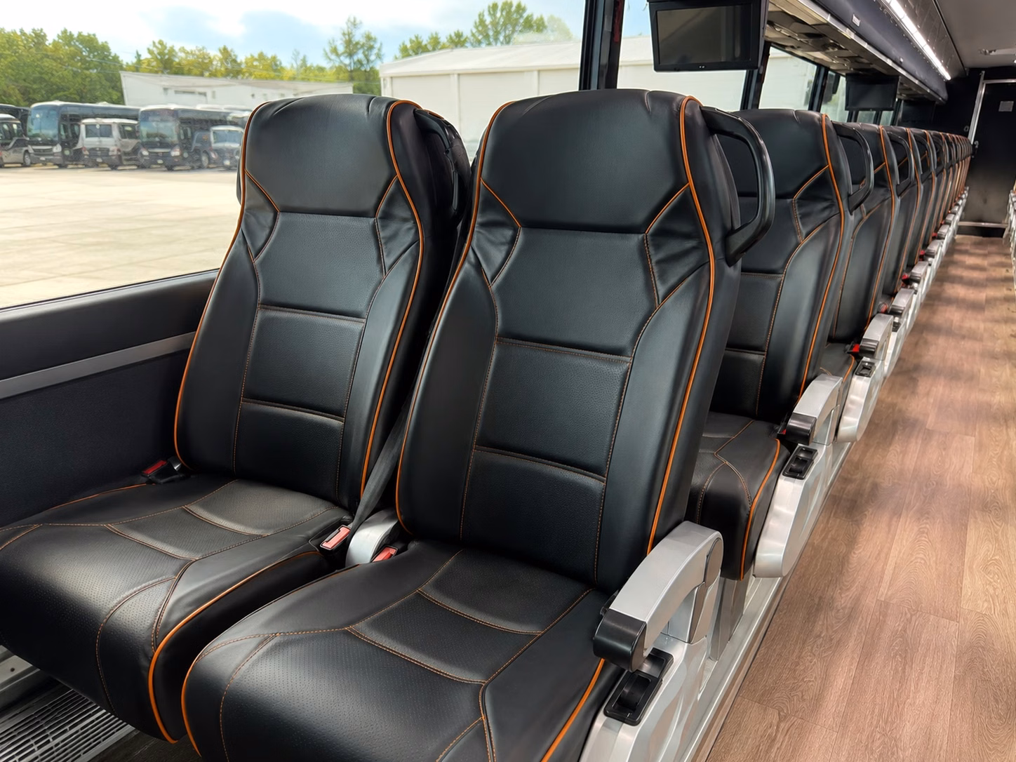 edison charter bus interior