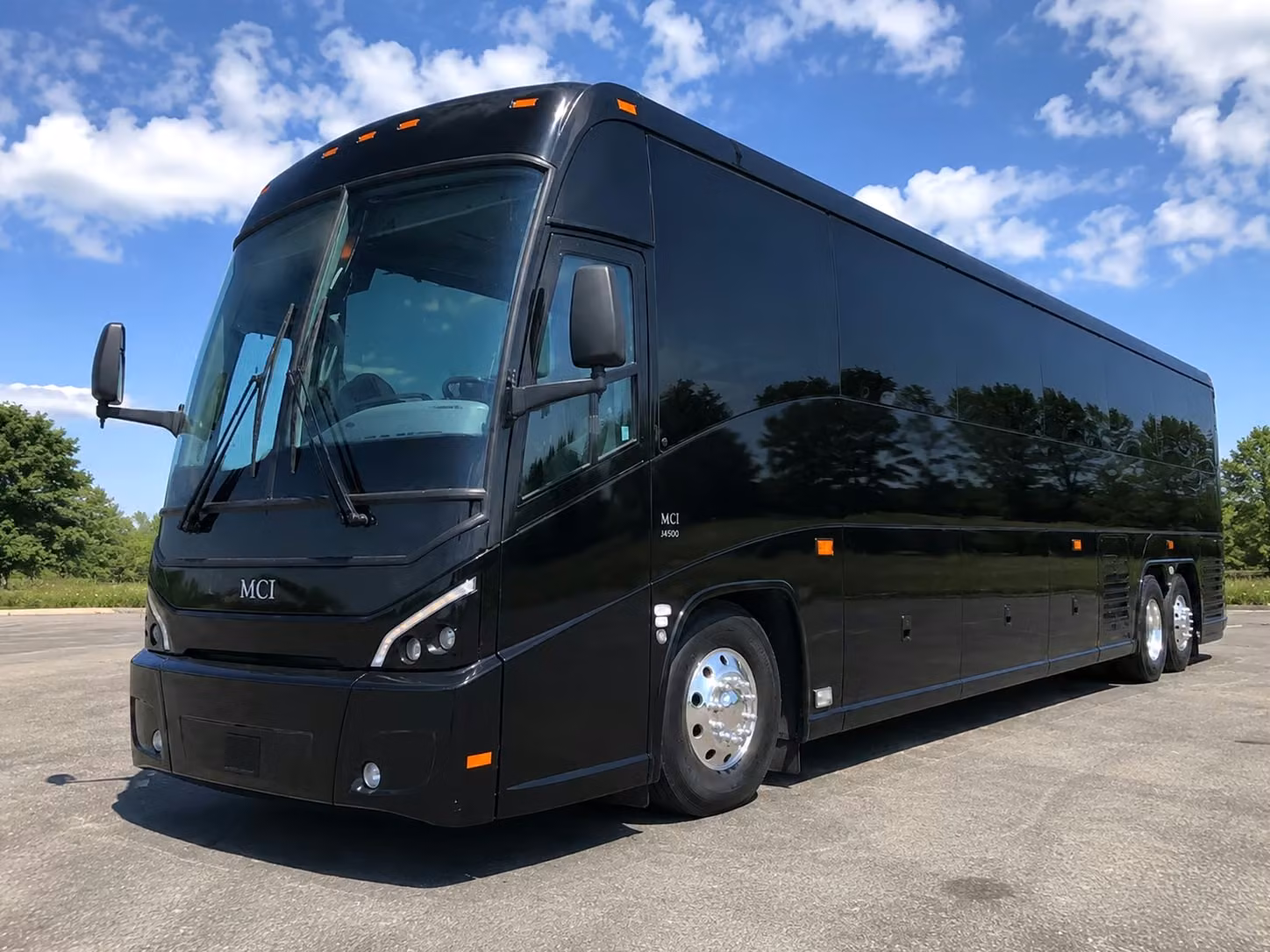 edison wedding shuttle bus rentals