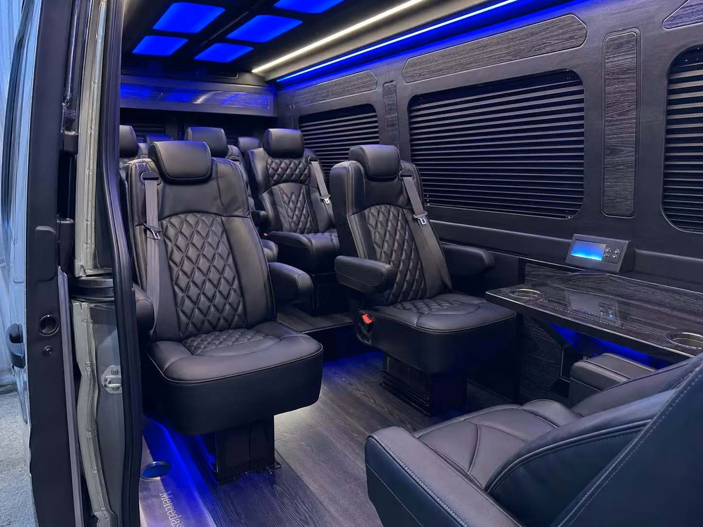 sprinter van transportation for groups and events across edison